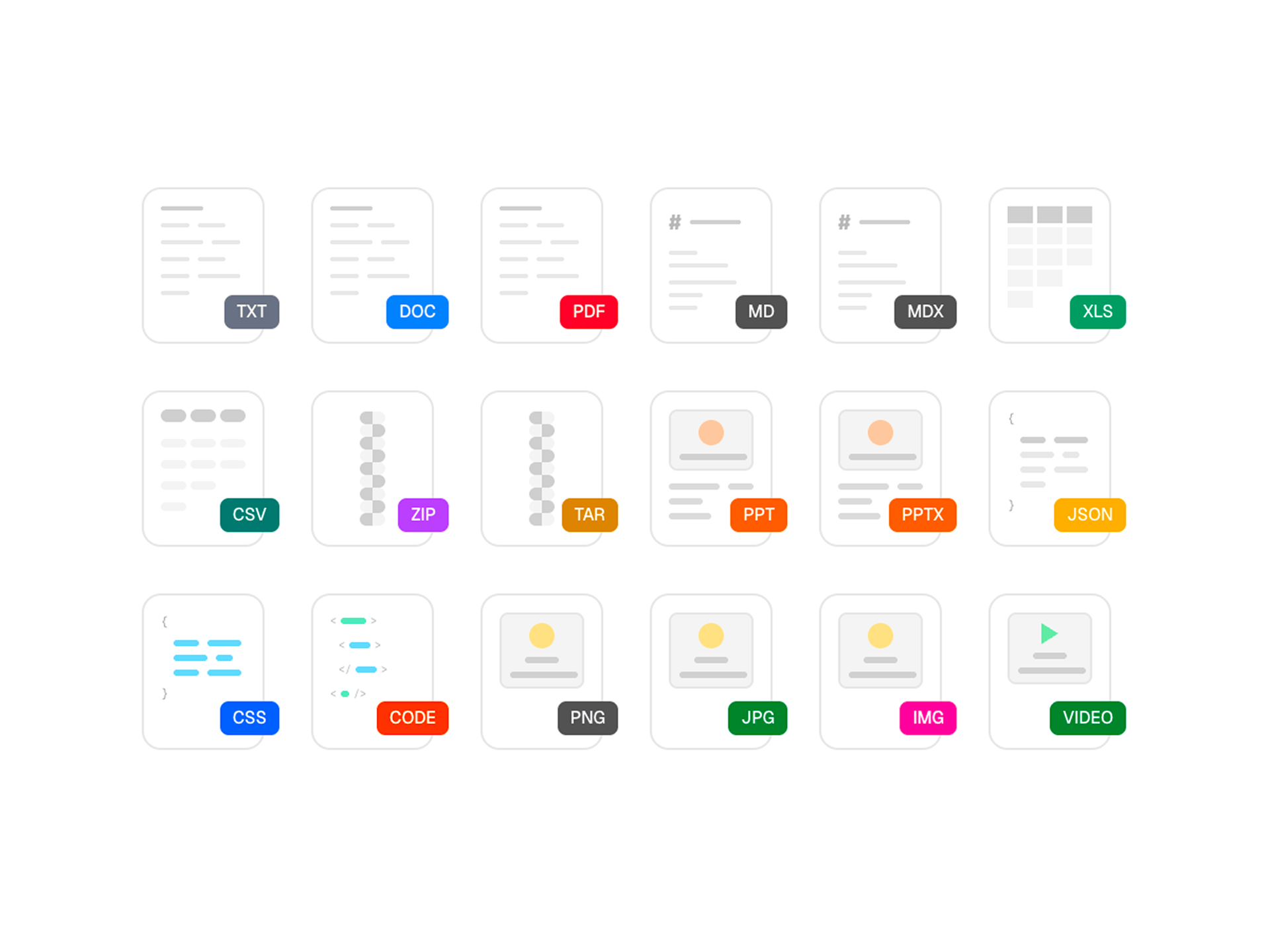 File Card Collections preview